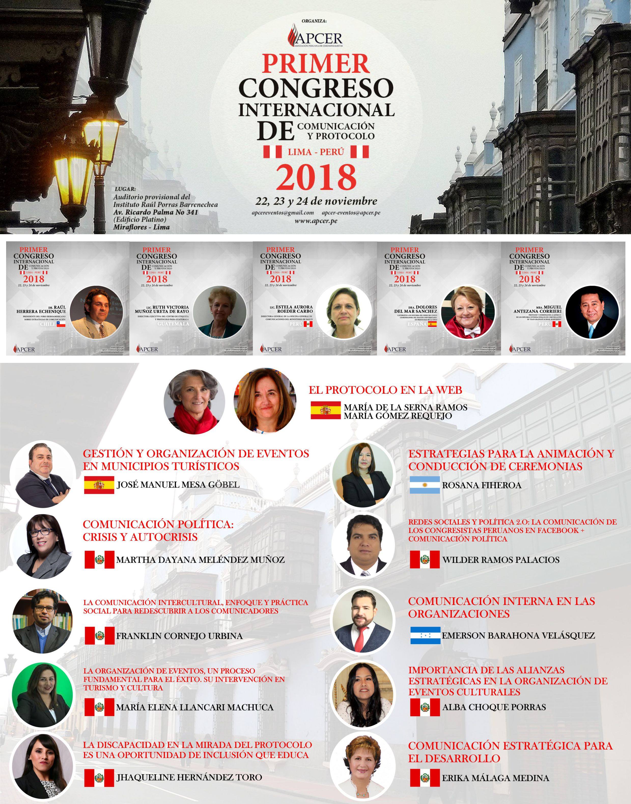 I Congreso Internacional De Comunicación Y Protocolo Letras