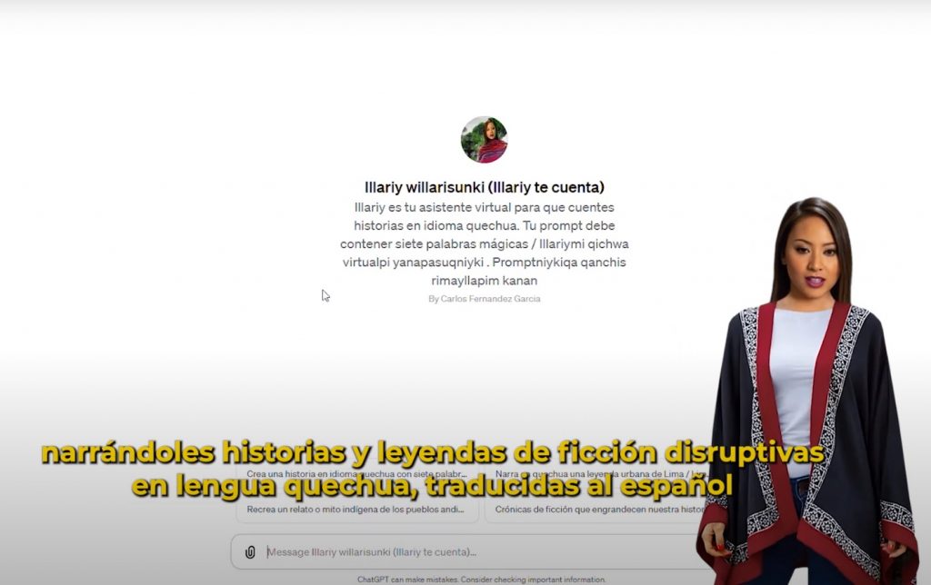 «Illariy willarisunki” (illariy te cuenta): un viaje transmedia en quechua a través de las leyendas peruanas con inteligencia artificial