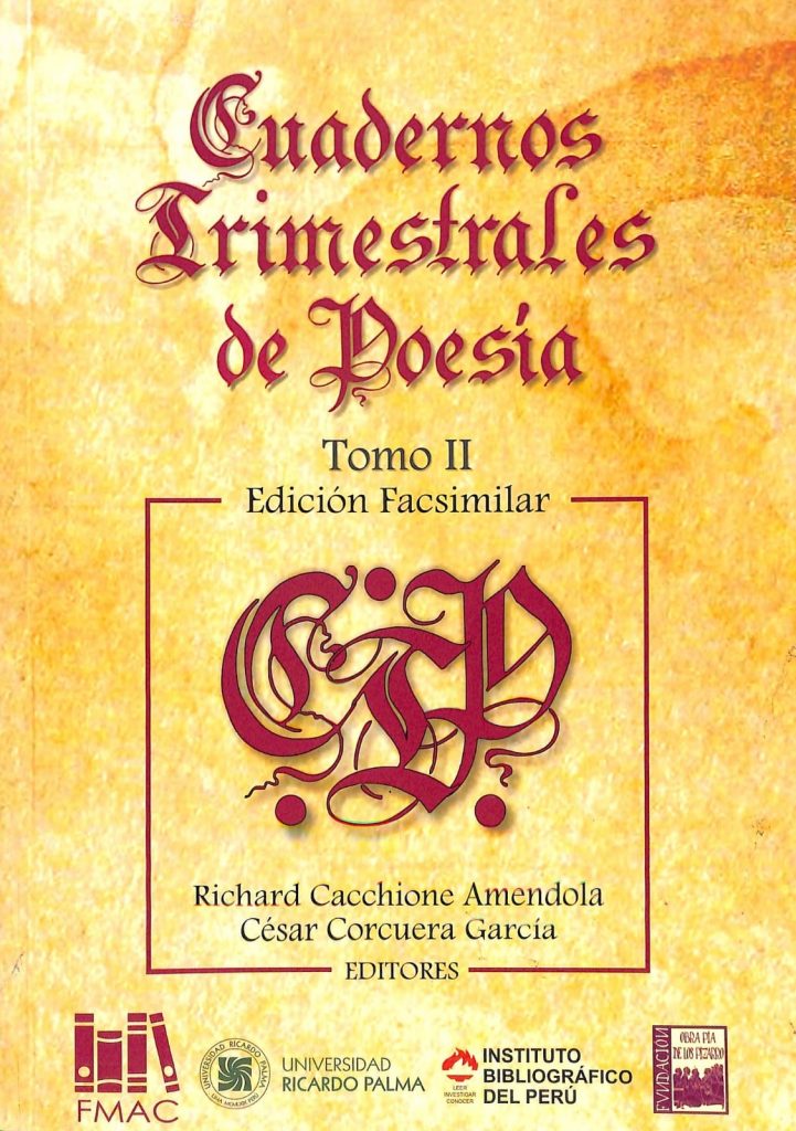 Cuadernos trimestrales de poesía Tomo II