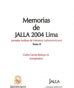 Memorias de Jalla 2004 Lima (tomo 2)