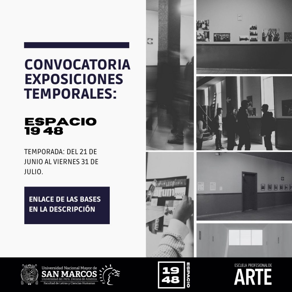 Convocatoria de Exposiciones Temporales Galería de la E.P. de Arte
