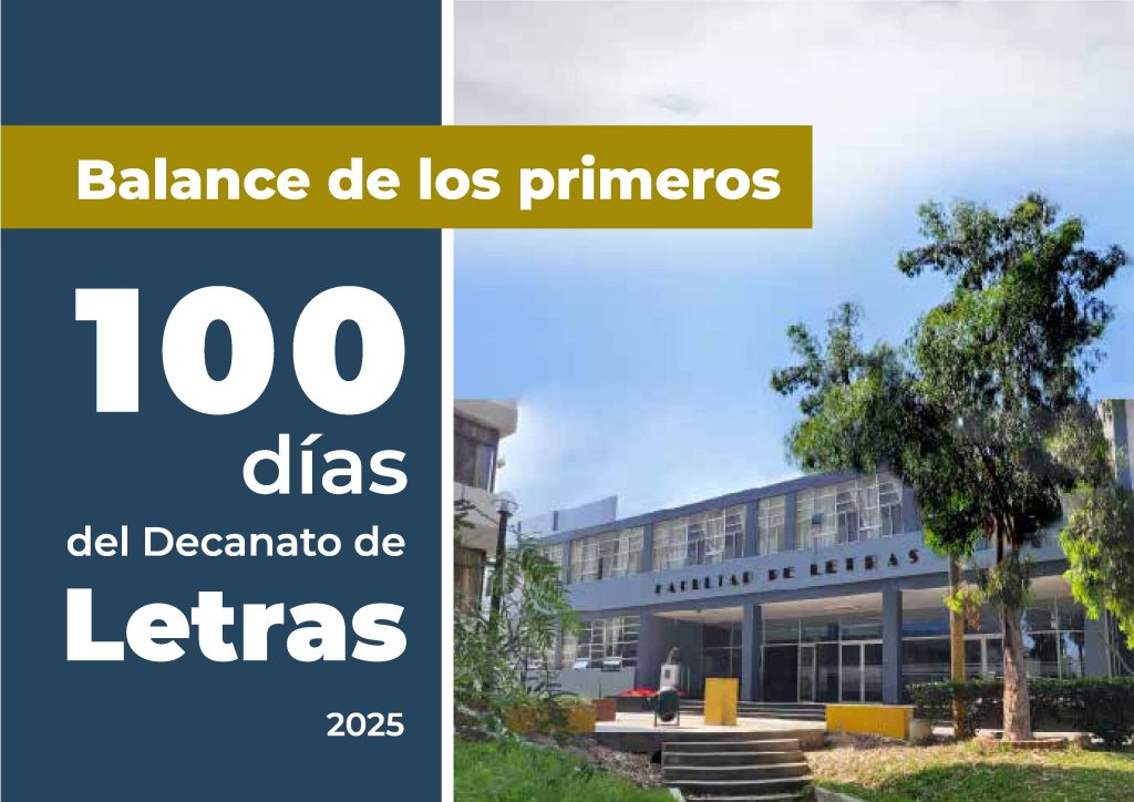 Balance de los primeros 100 días del Decanato de Letras