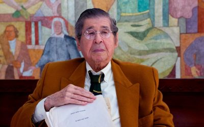 Palabras de Alfredo Bryce Echenique en la entrega del manuscrito de Un mundo para Julius a la Caja de las Letras del Instituto Cervantes