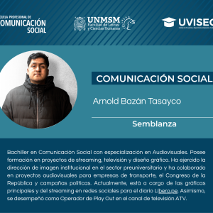 Arnold Bazán Tasayco