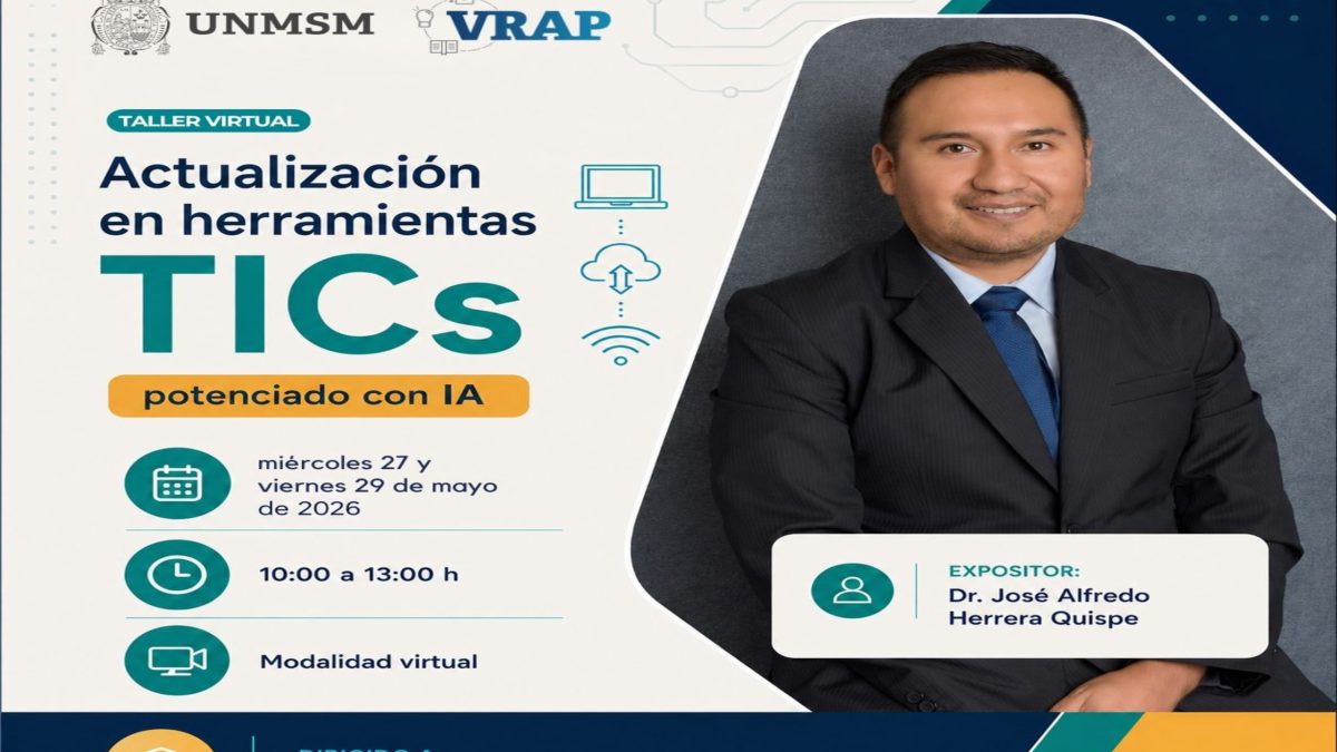 TALLER VIRTUAL DE ACTUALIZACIÓN EN HERRAMIENTAS TICS POTENCIADAS CON IA, PARA ESTUDIANTES DE PREGRADO