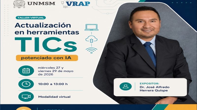 TALLER VIRTUAL DE ACTUALIZACIÓN EN HERRAMIENTAS TICS POTENCIADAS CON IA, PARA ESTUDIANTES DE PREGRADO