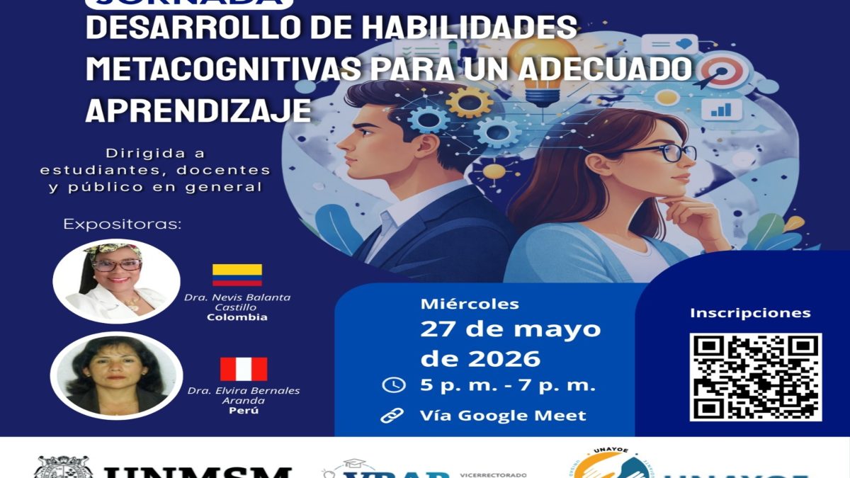DIFUSIÓN DE JORNADA “DESARROLLO DE HABILIDADES METACOGNITIVAS PARA UN ADECUADO APRENDIZAJE”