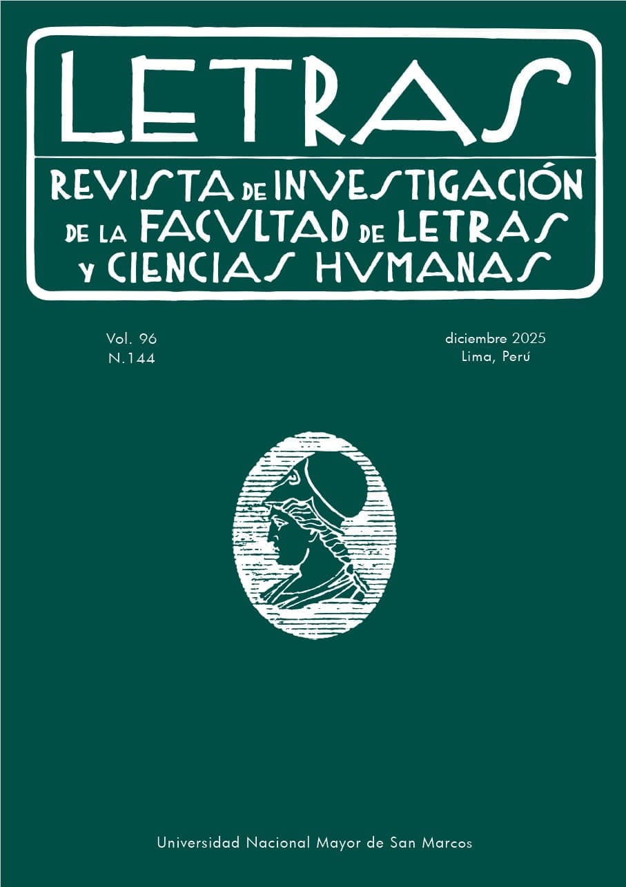 Portada de Letras (Lima)