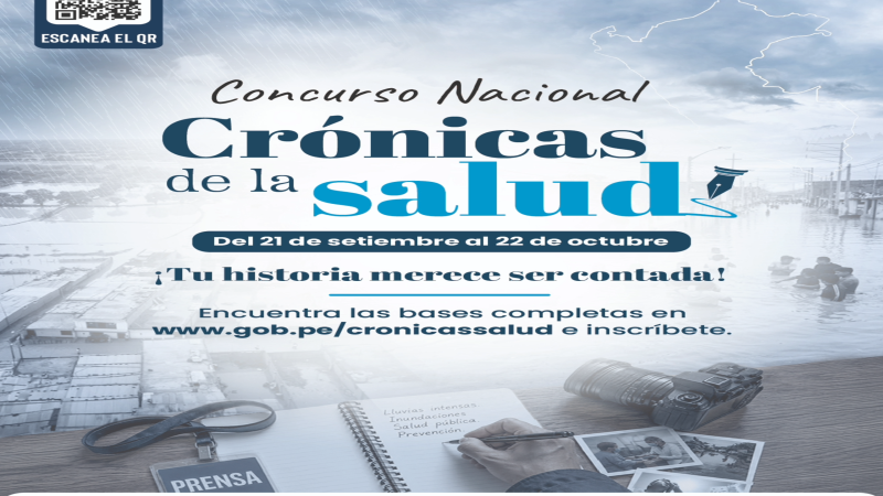 CONVOCATORIA AL CONCURSO NACIONAL “CRÓNICAS DE LA SALUD”
